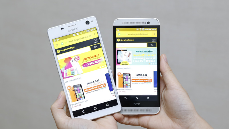 Sony Xperia C4 Dual vs HTC One E8 Dual Sony Xperia C4 Dual vs HTC One E8 Dual