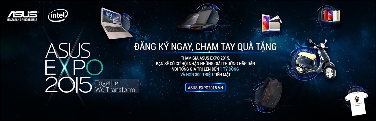 ASUS Expo 2015 sắp diễn ra