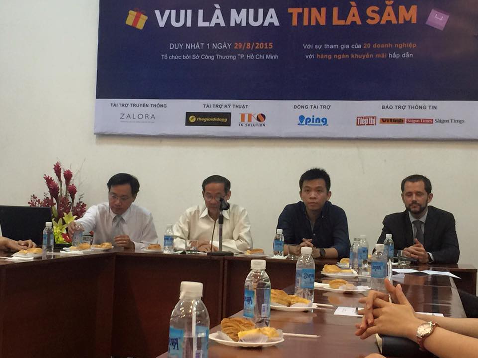 Buổi họp báo tổ chức chương trình “Vui là mua, tin là sắm”