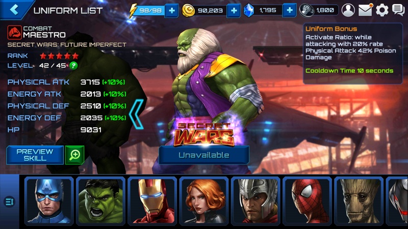 Marvel Future Fight update v1.4.2 8 Marvel Future Fight update v1.4.2 8