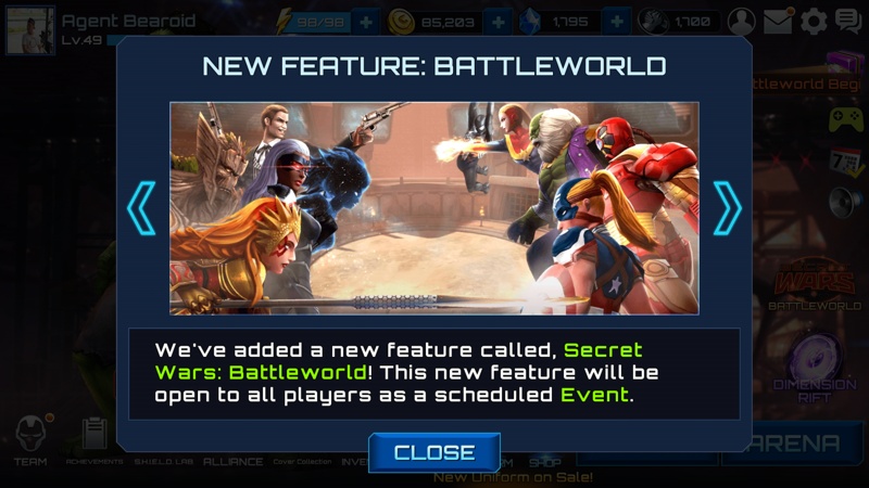 Marvel Future Fight update v1.4.2 10 Marvel Future Fight update v1.4.2 10