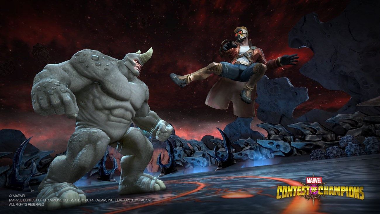 5 game Marvel: Marvel Contest of Champions