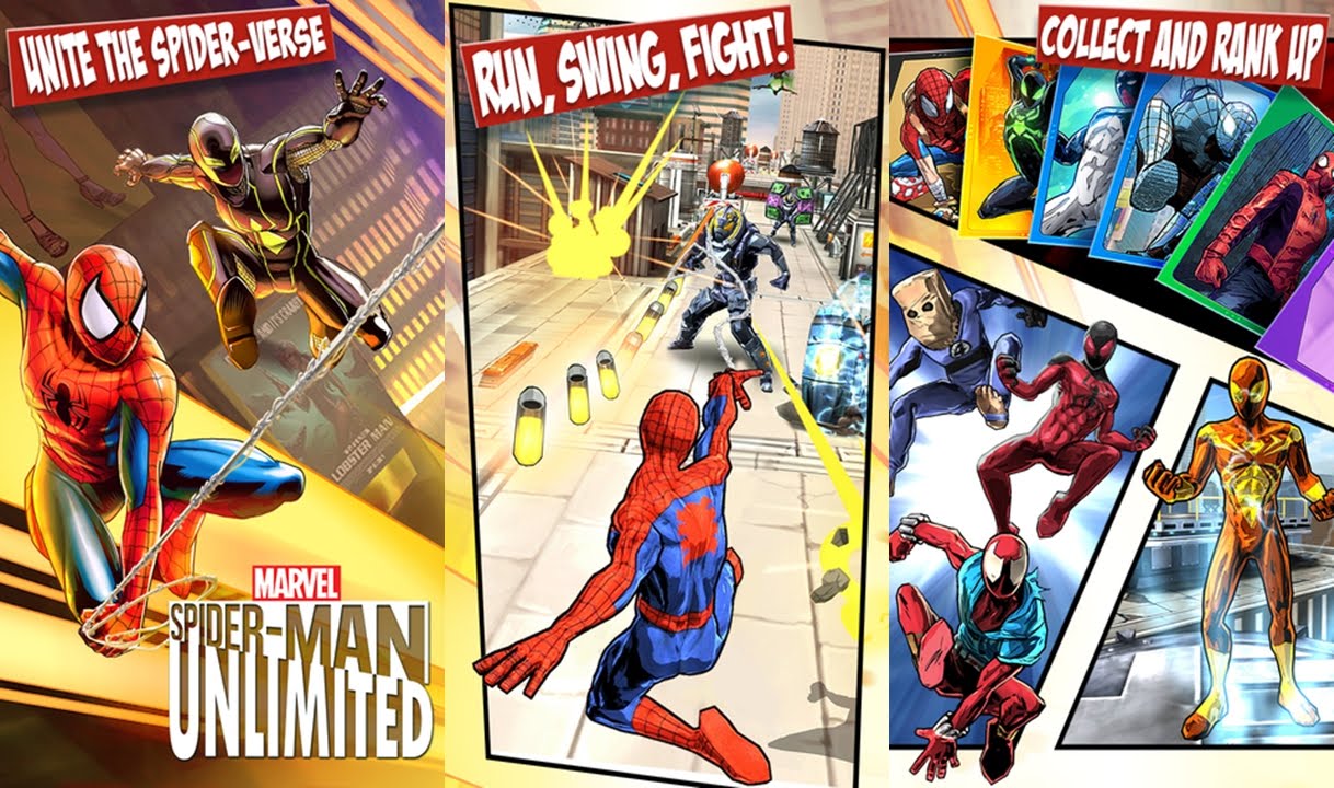 Download Game Marvel Spider Man Unlimited