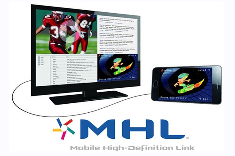 Sử dụng cáp MHL kết nối smartphone với tivi