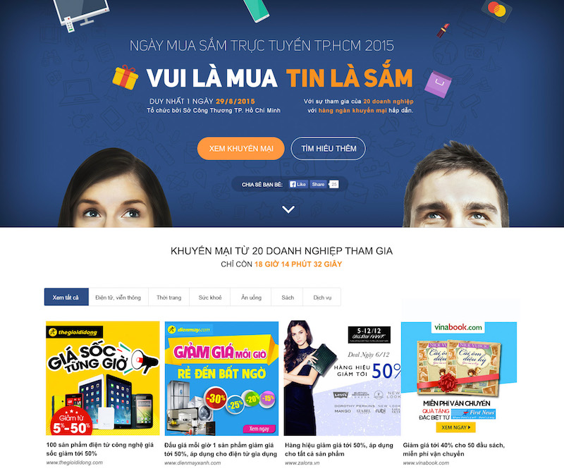 Chương trình ‘Vui là mua, tin là sắm‘ sắp diễn ra