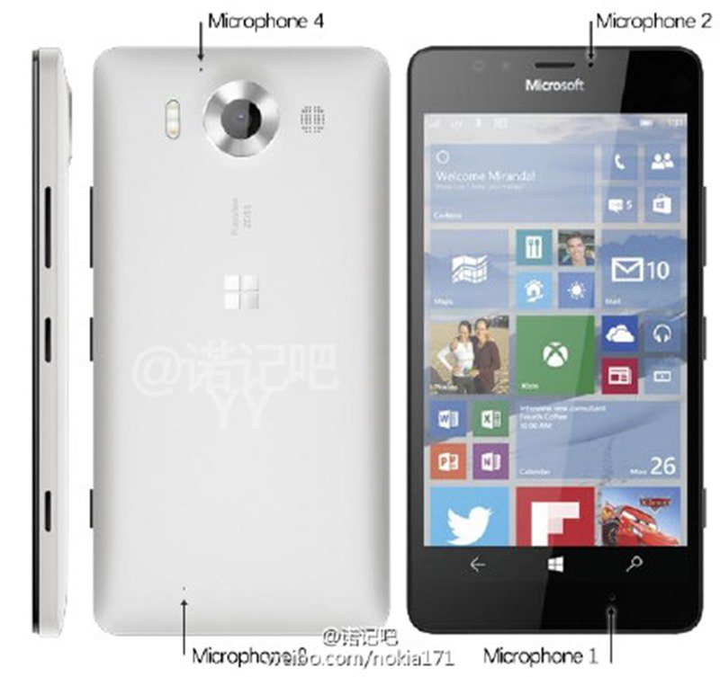 Bản Lumia 940 màu trắng