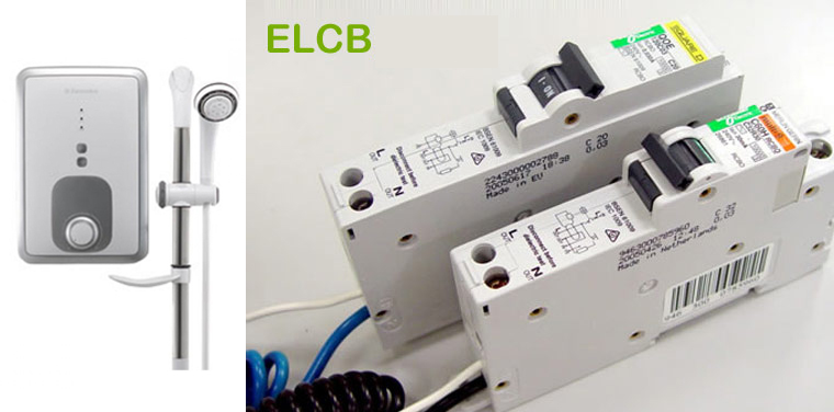 Mục đích của thao tác nhấn nút ELB Test trên thân máy nước nóng là gì?
