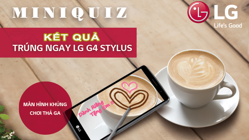 LG G4 Stylus minigame