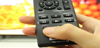 Cách sử dụng điều khiển dàn máy Sony DAV-TZ140 5.1 CH và DAV-TZ150 5.1 CH