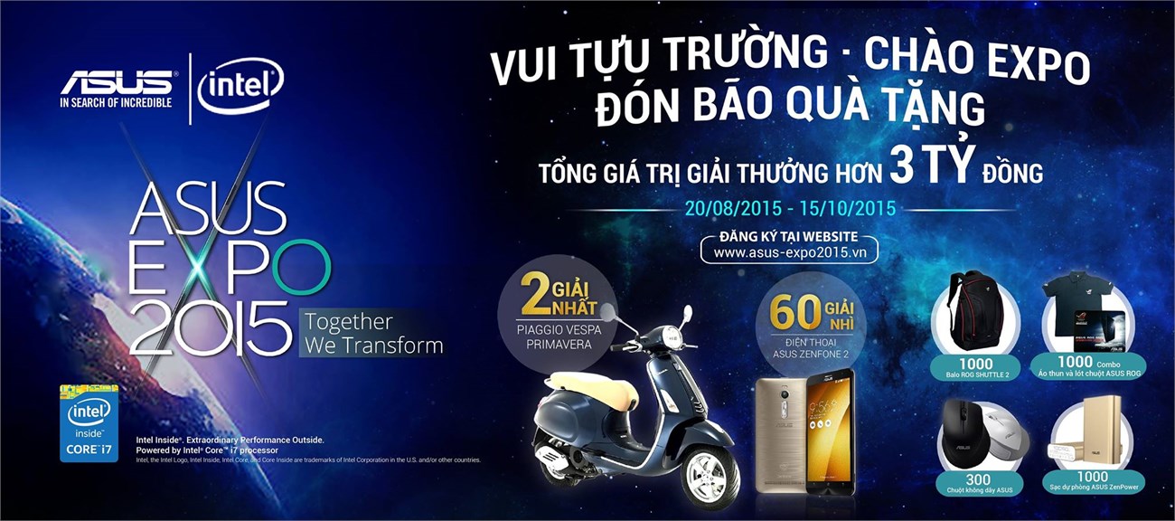Chương trình “Vui tựu trường, chào Expo, đón bão quà tặng” Chương trình “Vui tựu trường, chào Expo, đón bão quà tặng”