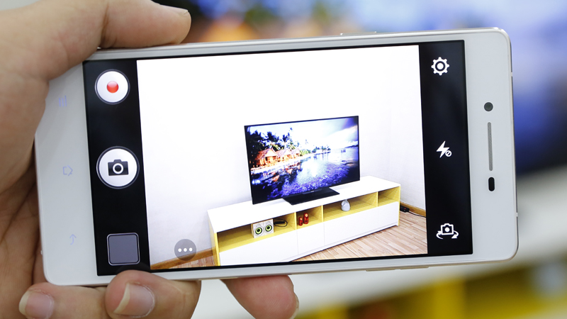 Giao diện camera Oppo R1k Giao diện camera Oppo R1k