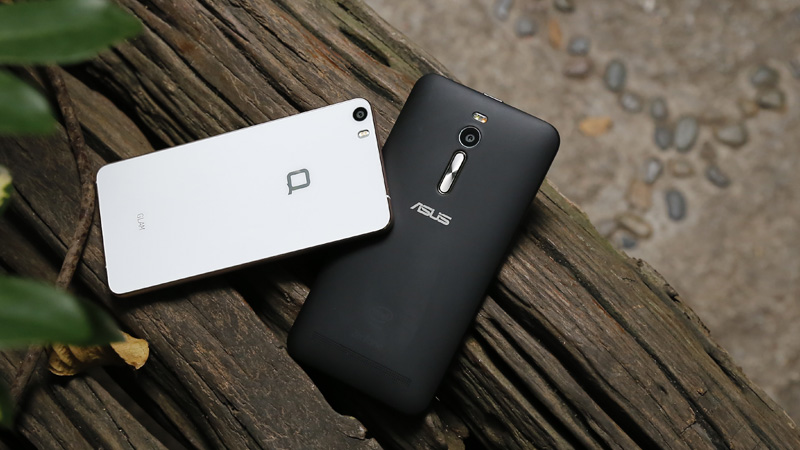 So sánh Q Glam và Zenfone 2 (1.8GHz/2G/16G)