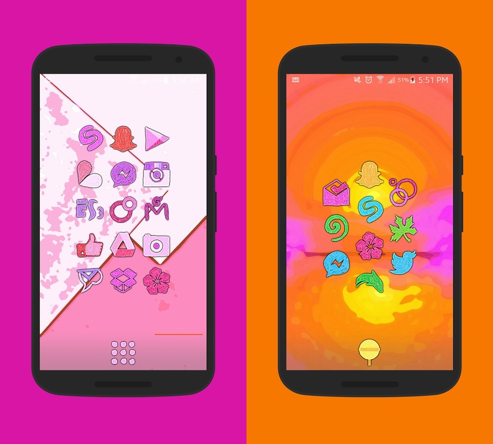 Top 5 icon pack mới và tốt nhất cho Android (9/2015)