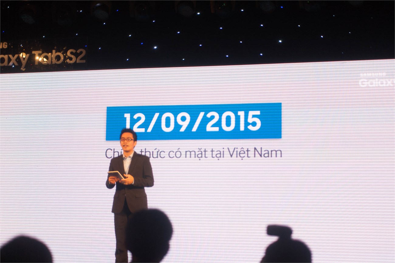 Giá bán và ngày ra mắt Galaxy Tab S2 ở Việt Nam