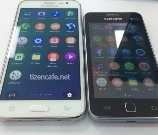 Samsung Z3 lớn hơn hẳn Samsung Z1