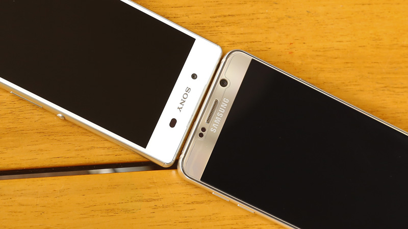 Samsung Galaxy Note 5 và Sony Xperia Z3 Plus