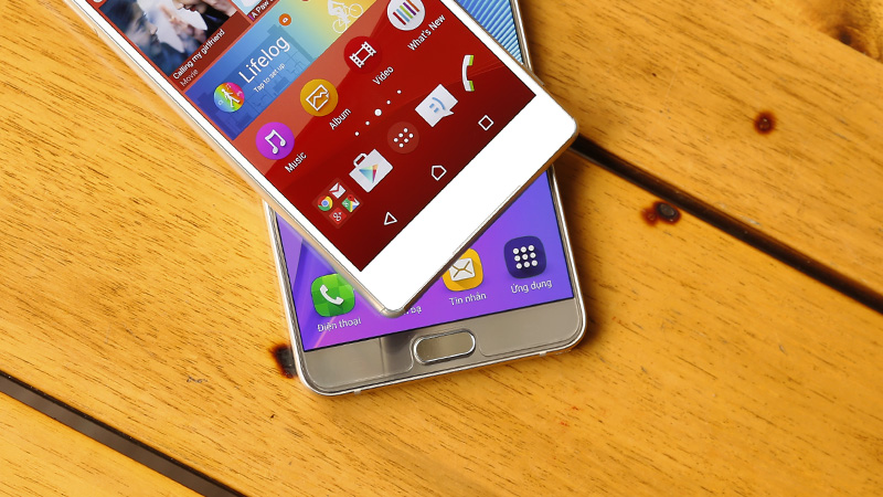 Samsung Galaxy Note 5 và Sony Xperia Z3 Plus