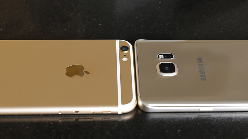 Galaxy Note 5 và iPhone 6 Plus Galaxy Note 5 và iPhone 6 Plus