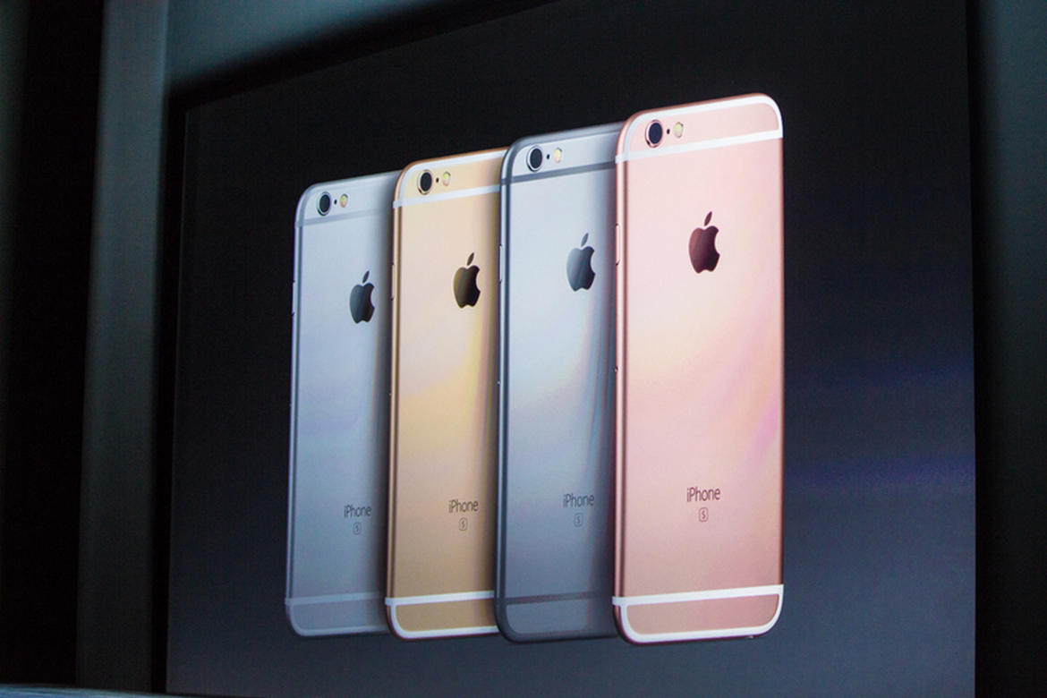 iPhone 6s có màu hồng vàng