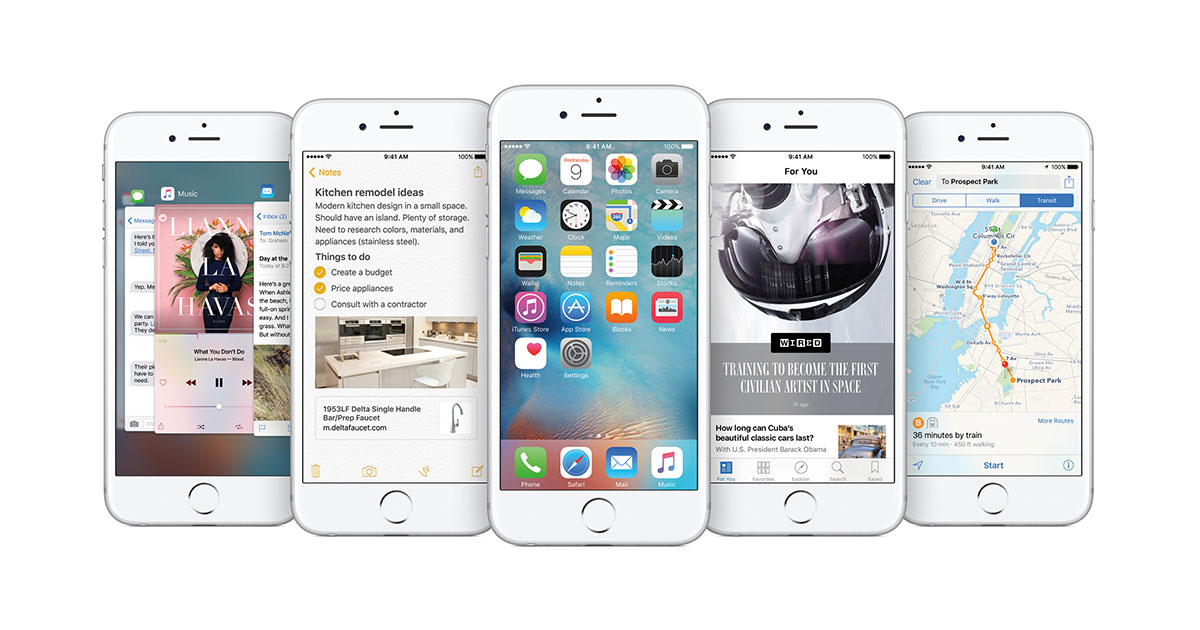 iOS 9 sẽ được cập nhật vào ngày 16/9 tới