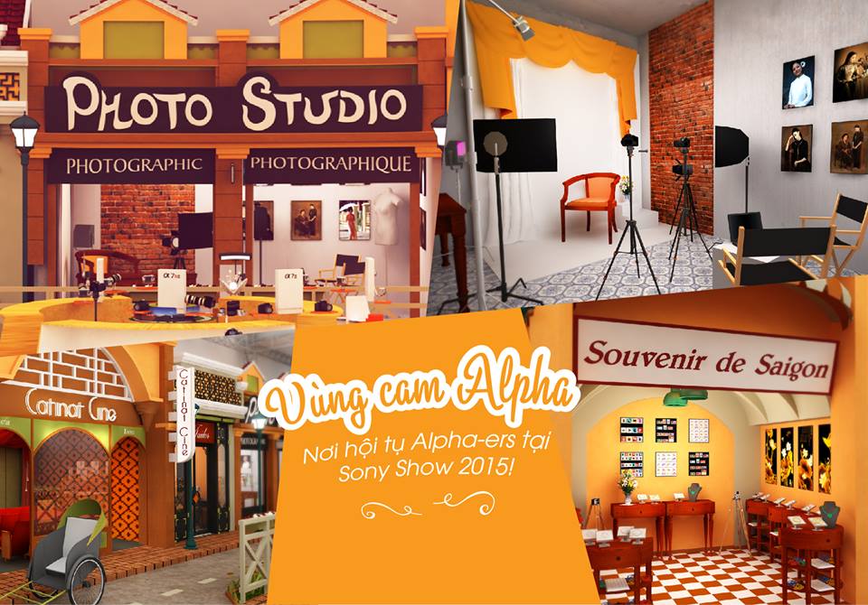 Sony Show 2015 sẽ tái hiện hai con đường nổi tiếng