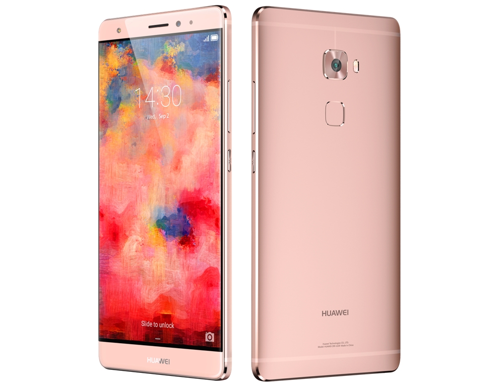 Huawei Mate S màu vàng hồng 2