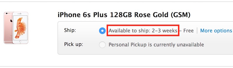 iPhone 6s đã bắt đầu cho đặt hàng iPhone 6s đã bắt đầu cho đặt hàng