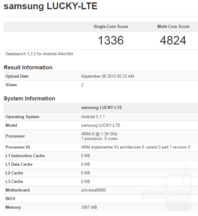 Exynos 8890 trên Galaxy S7