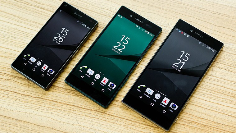 Ba anh em nhà Xperia Z5 rất “đẹp trai” và quý phái