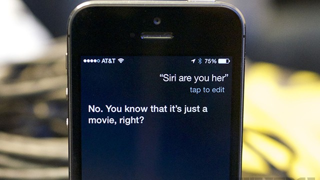 Cô có phải “Her” không Siri Cô có phải “Her” không Siri?