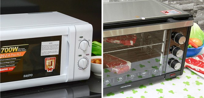 Lò nướng có thể thay thế lò vi sóng được không?