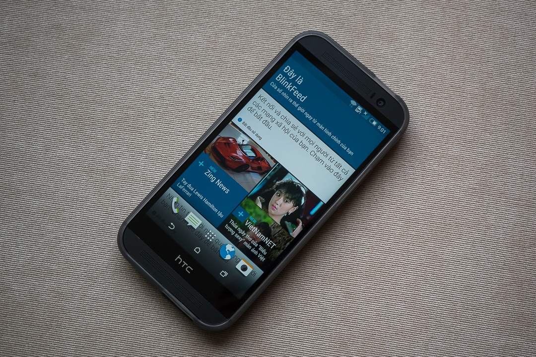 Mở hộp HTC One M8 Eye