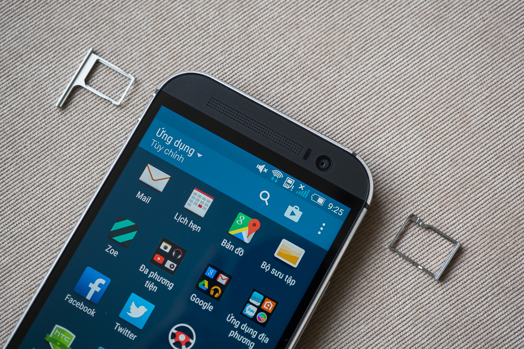 Mở hộp HTC One M8 Eye