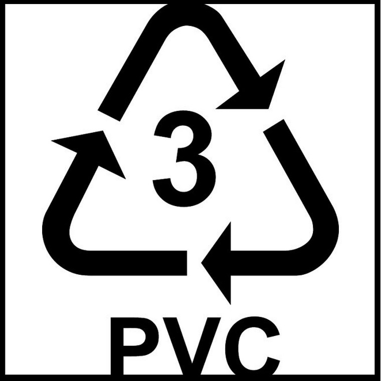 Không dùng sản phẩm có ký hiệu số “3” và “PVC” vì dễ bị nóng chảy