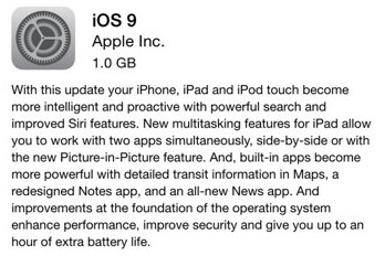 iOS 9 iOS 9