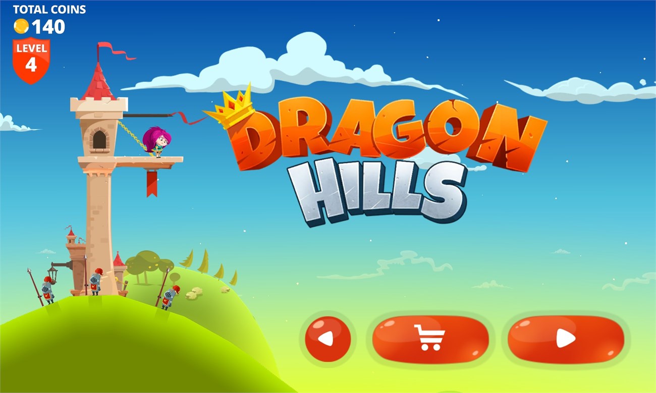 Dragon Hills: Công chúa cưỡi rồng san bằng mọi chướng ngại