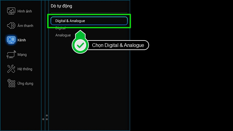 Chọn Digital & Analogue