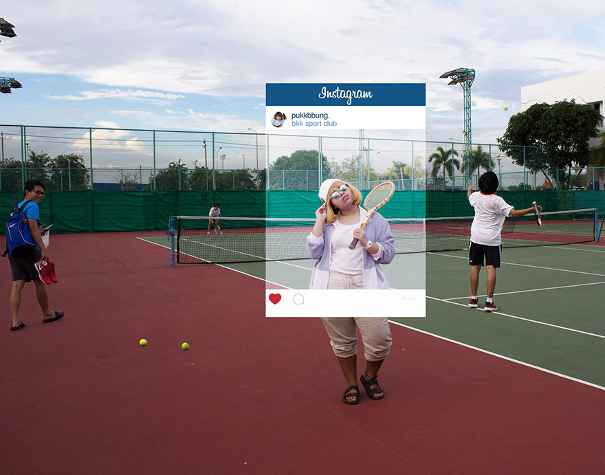 Sân tennis cũng vắng Sân tennis cũng vắng