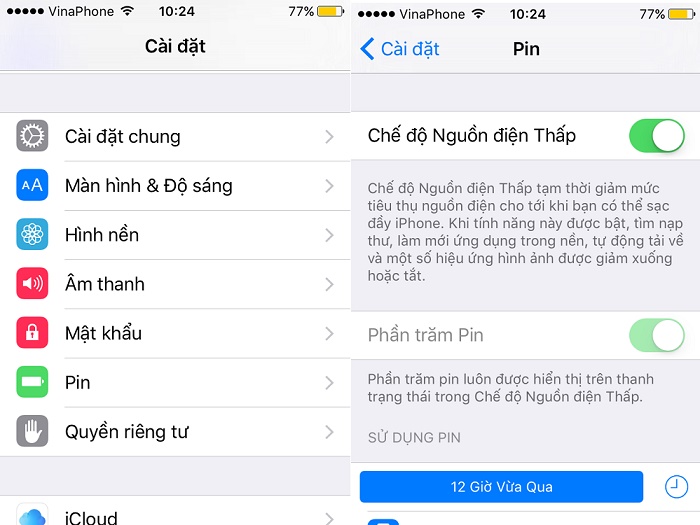 Tiết kiệm pin Tiết kiệm pin