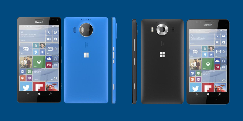 Bản thiết kế của Lumia 950 và Lumia 950 XL
