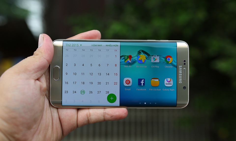 Tính năng đa cửa sổ trên Galaxy S6 Edge Plus