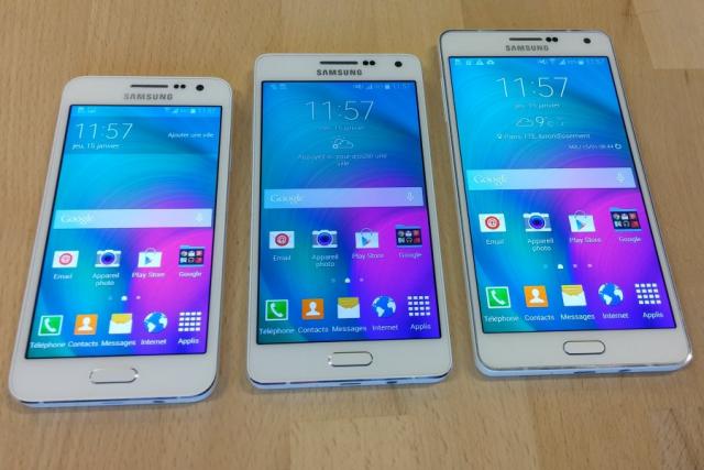 Galaxy A3, A5 và A7