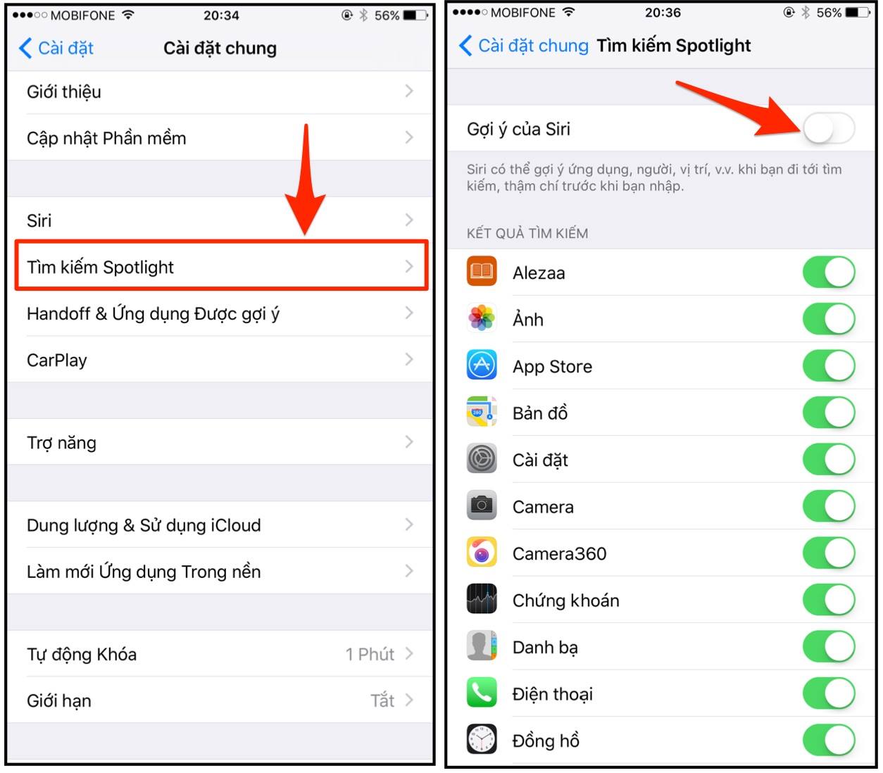 Cách tăng hiệu năng iOS 9 iPhone đời cũ bước 4