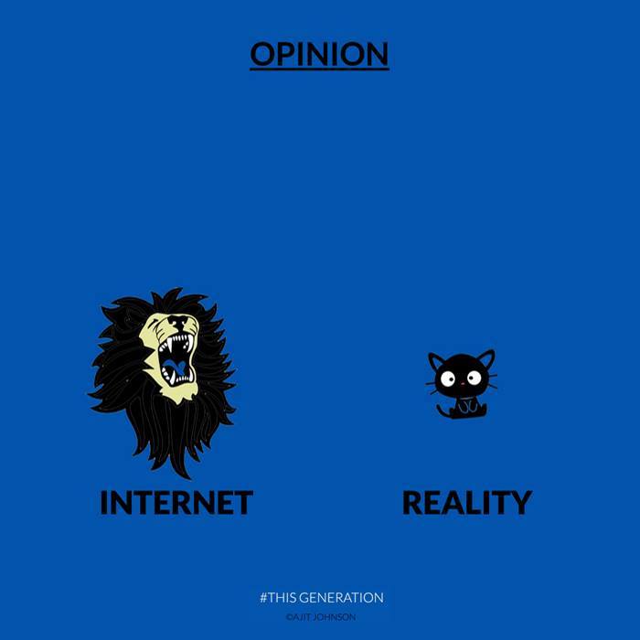 Suy nghĩ của chúng ta về Internet