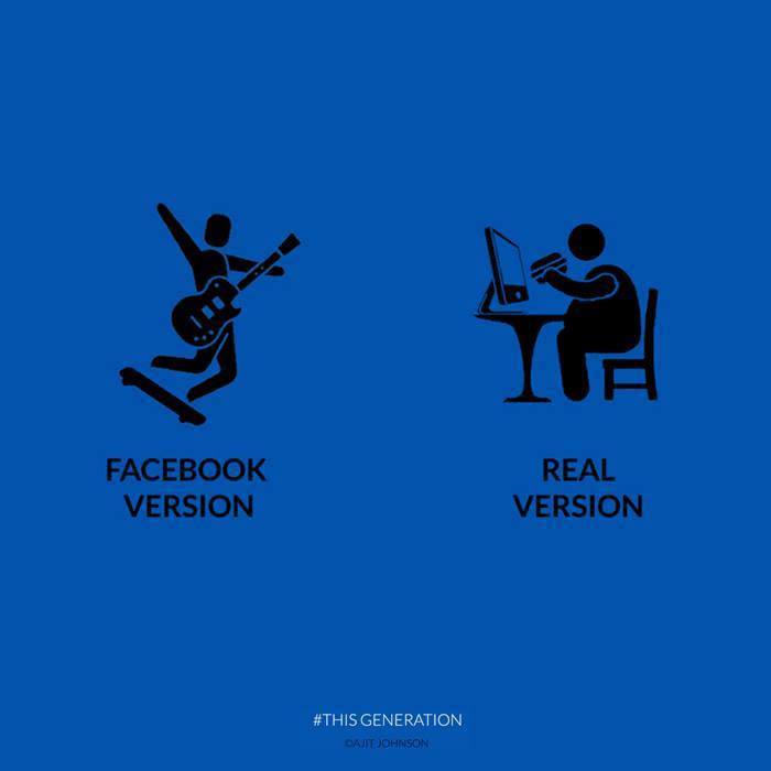 Hai tính cách khác nhau giữa đời thường và trên mạng