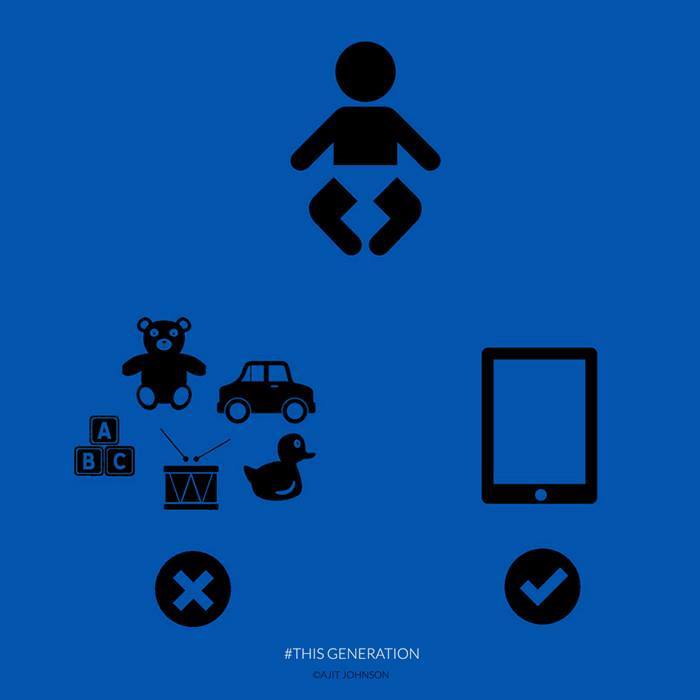 Sử dụng thiết bị từ khi bé