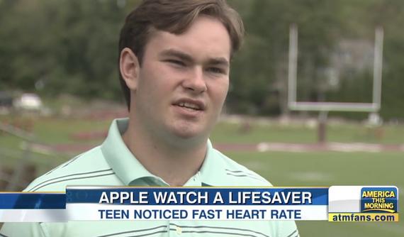Apple Watch cứu sống thiếu niên 17 tuổi Apple Watch cứu sống thiếu niên 17 tuổi
