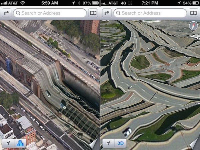 Bản đồ Apple tệ hơn Google Maps Bản đồ Apple tệ hơn Google Maps