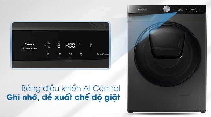 Máy giặt sấy Samsung Addwash Inverter 9.5kg WD95T754DBX/SV