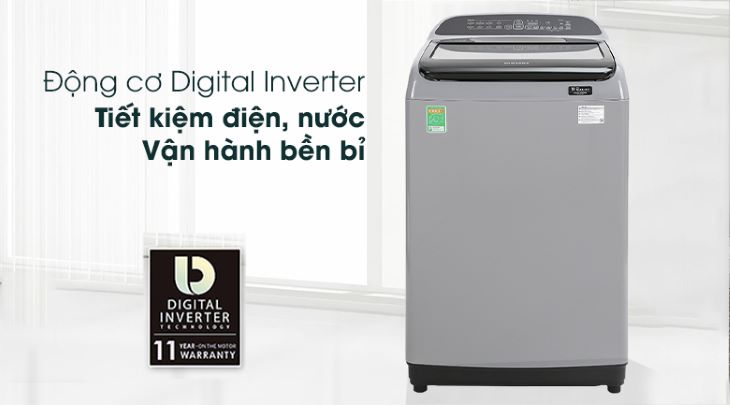 Máy giặt Samsung tiết kiệm điện năng nhờ công nghệ Digital Inverter